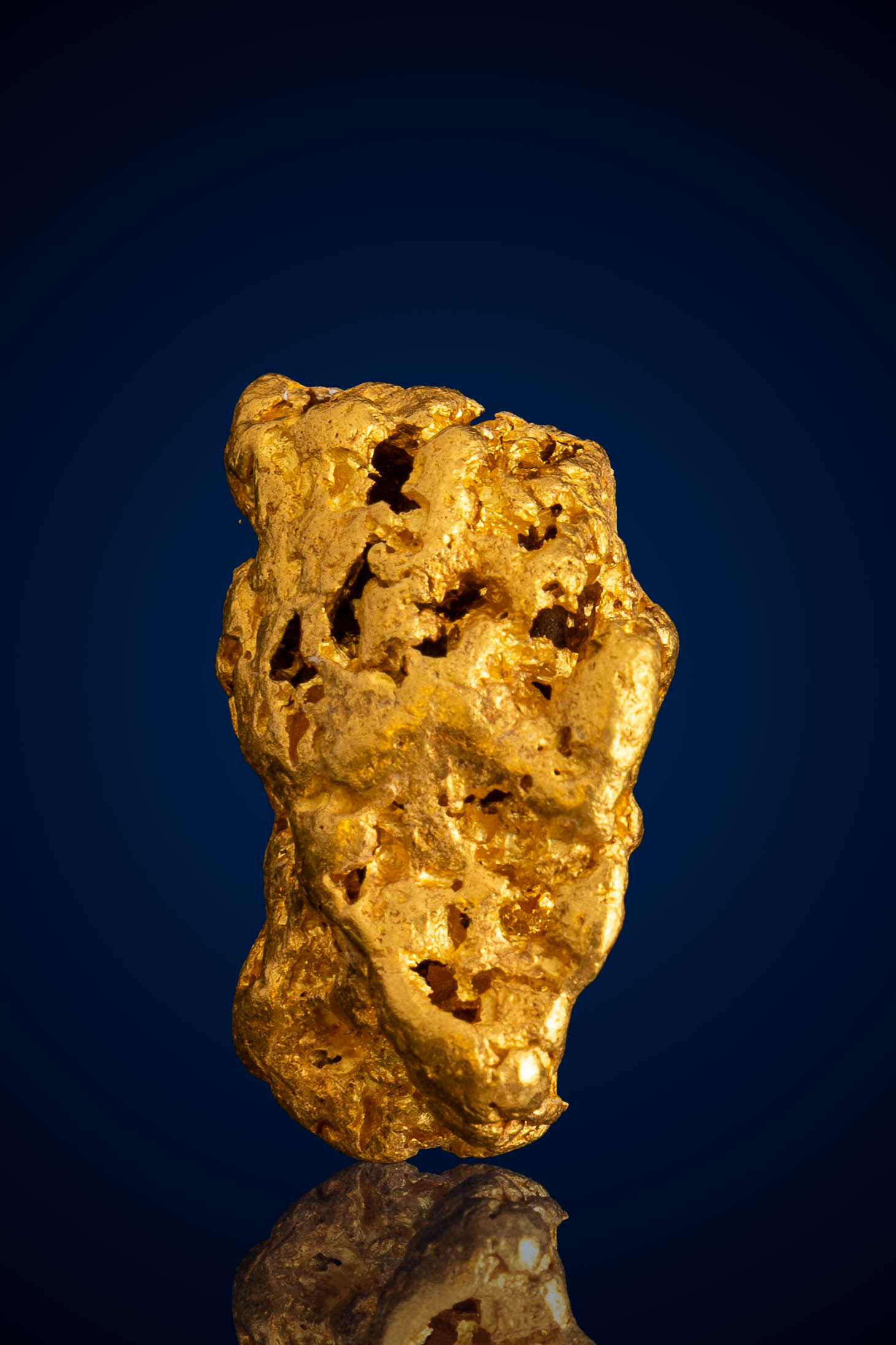 (image for) Buttery, Pocketed Natural Gold Nugget - Western Australia - Rare, Exactly 1 Troy Ounce